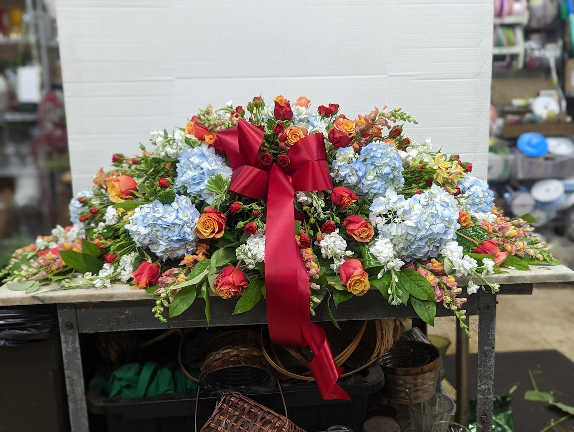 Sympathy Arrangements Casket Spray 2